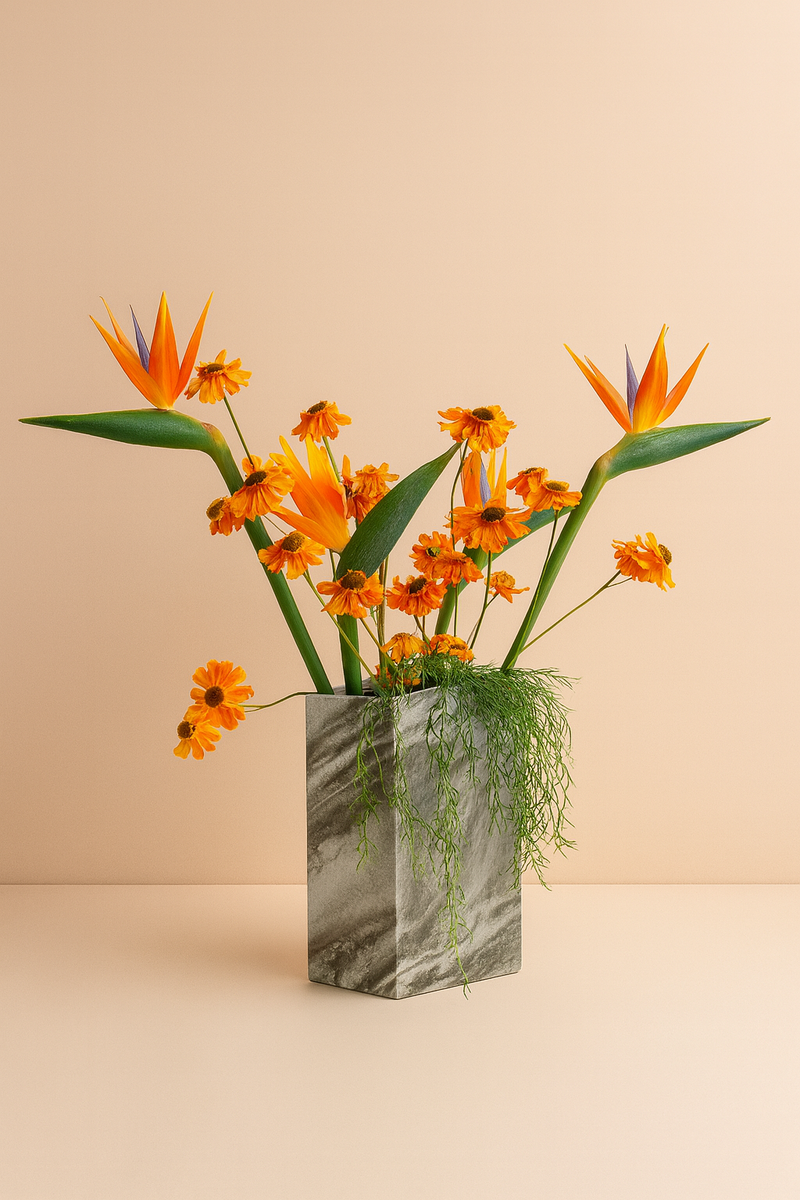 פרחים לעיצוב העסק