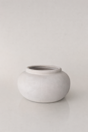 אגרטל קאלי נמוך לבן