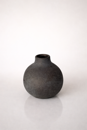 אגרטל קליי אפור 13 ס״מ