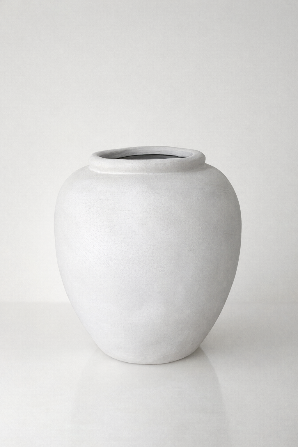 אגרטל קאלי גדול לבן