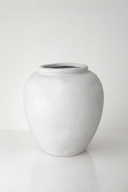 אגרטל קאלי גדול לבן