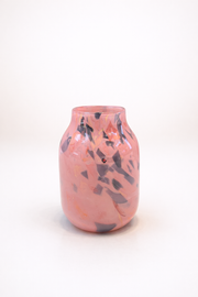 אגרטל זכוכית ורוד