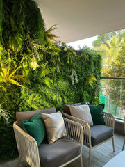 קירות ירוקים לפי מידה