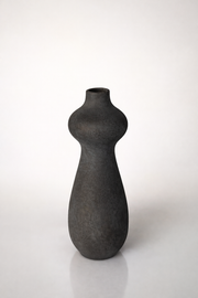 אגרטל קליי אפור 20 ס״מ