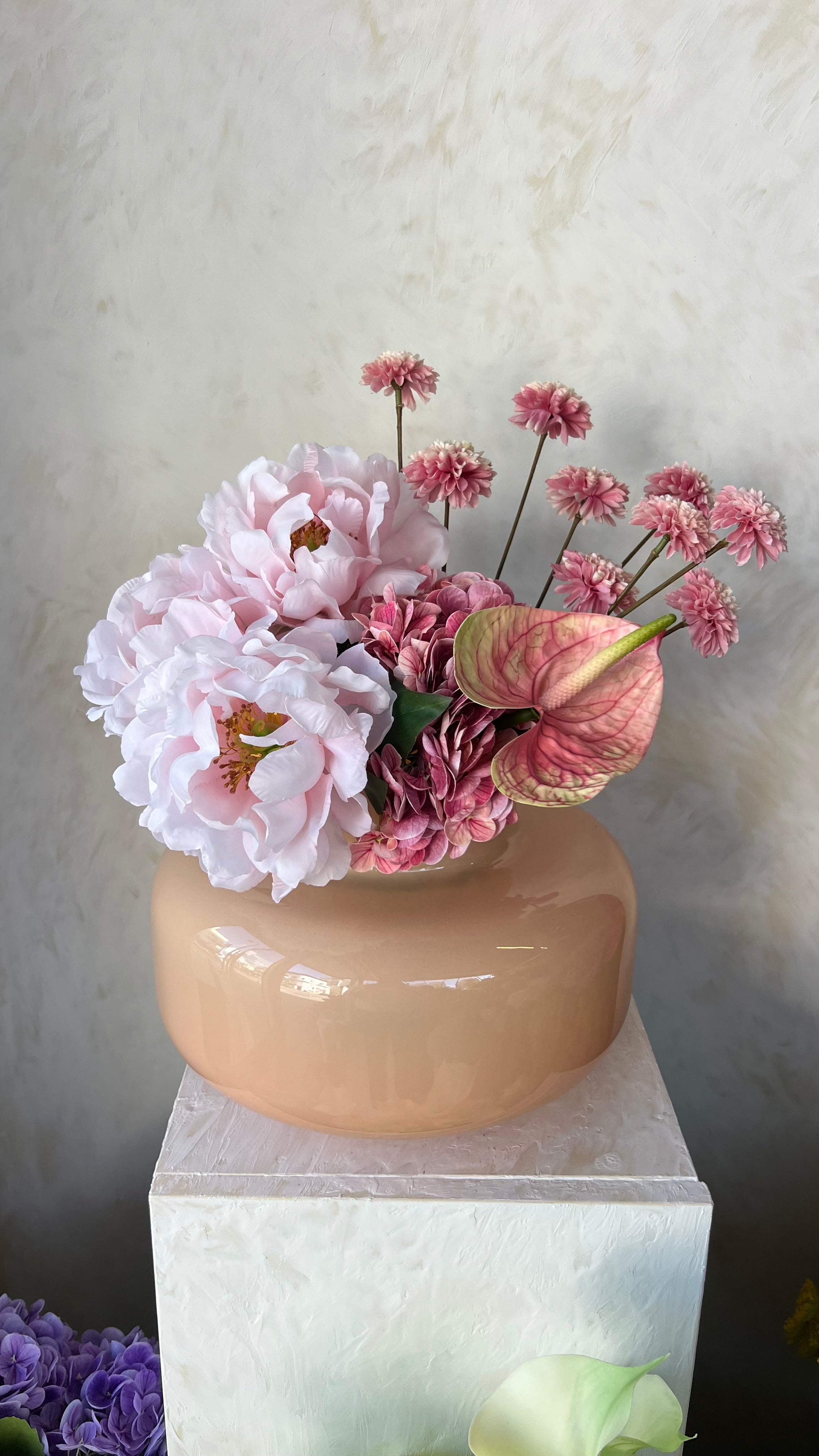 פסטל ורוד נמוך