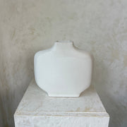 אגרטל מלבן לבן