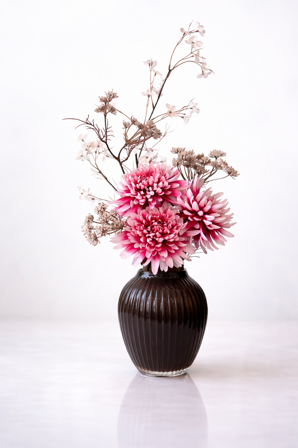 סידור פרחי משי סאקורה