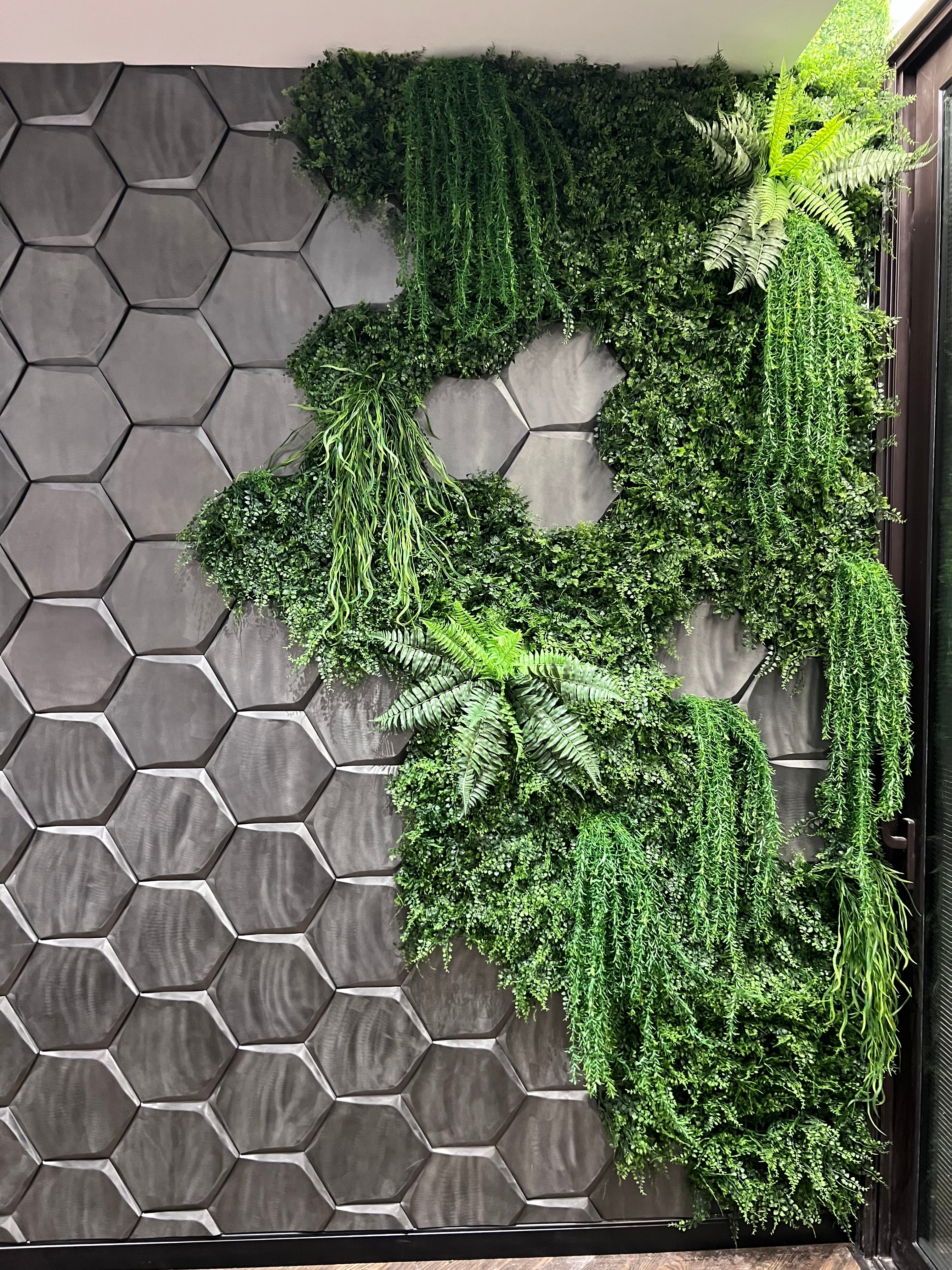 קירות ירוקים לפי מידה