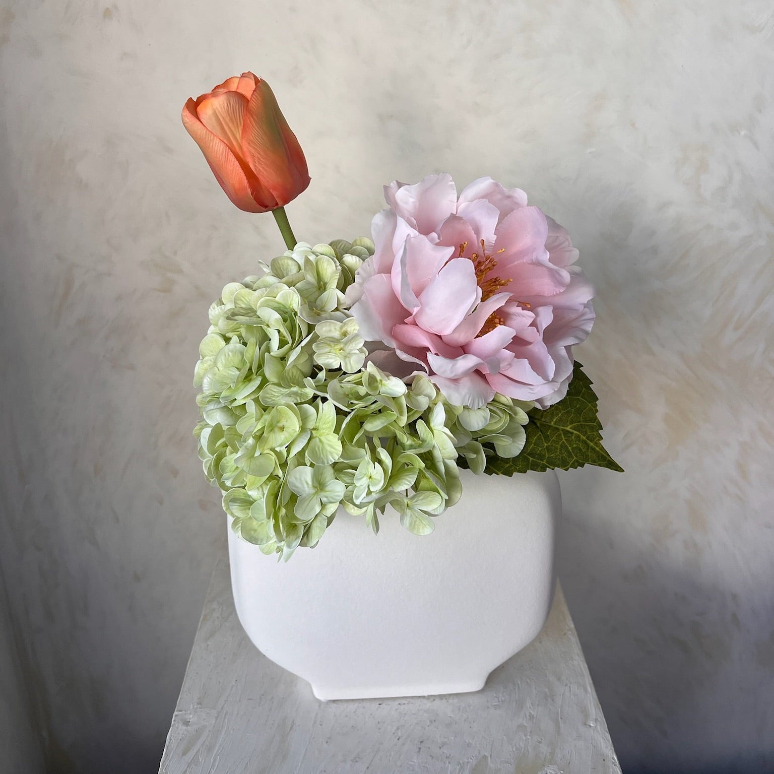 רכות אלגנטית כולל כלי מלבן