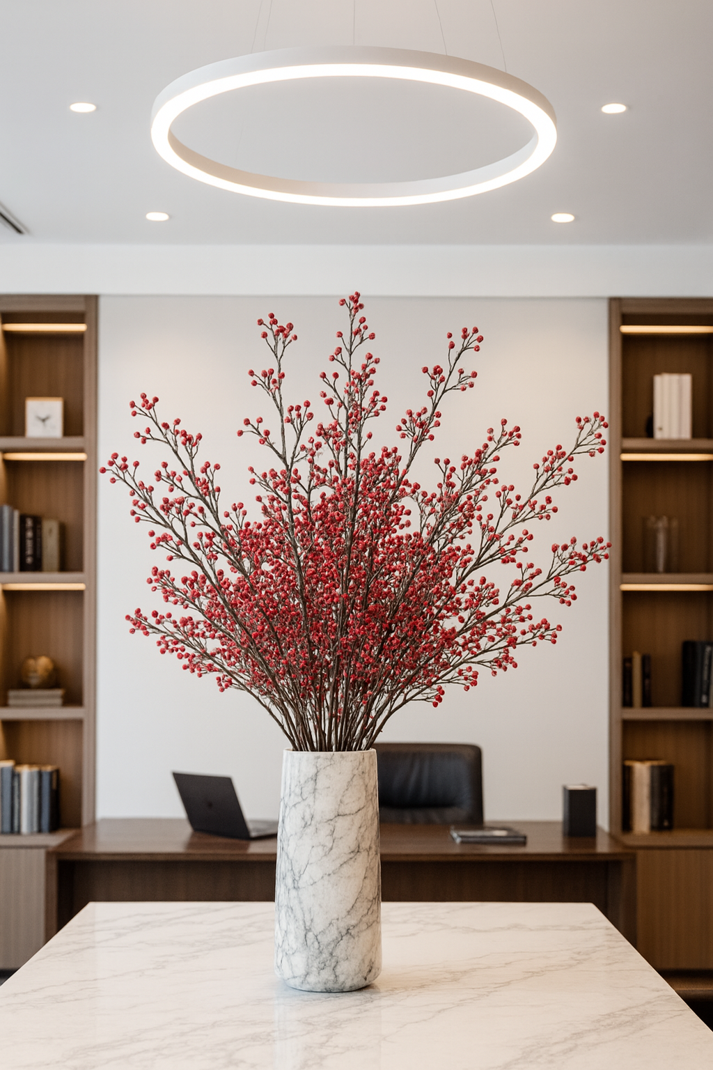 ענף פירות יער אדומים ענקי – 133 ס"מ