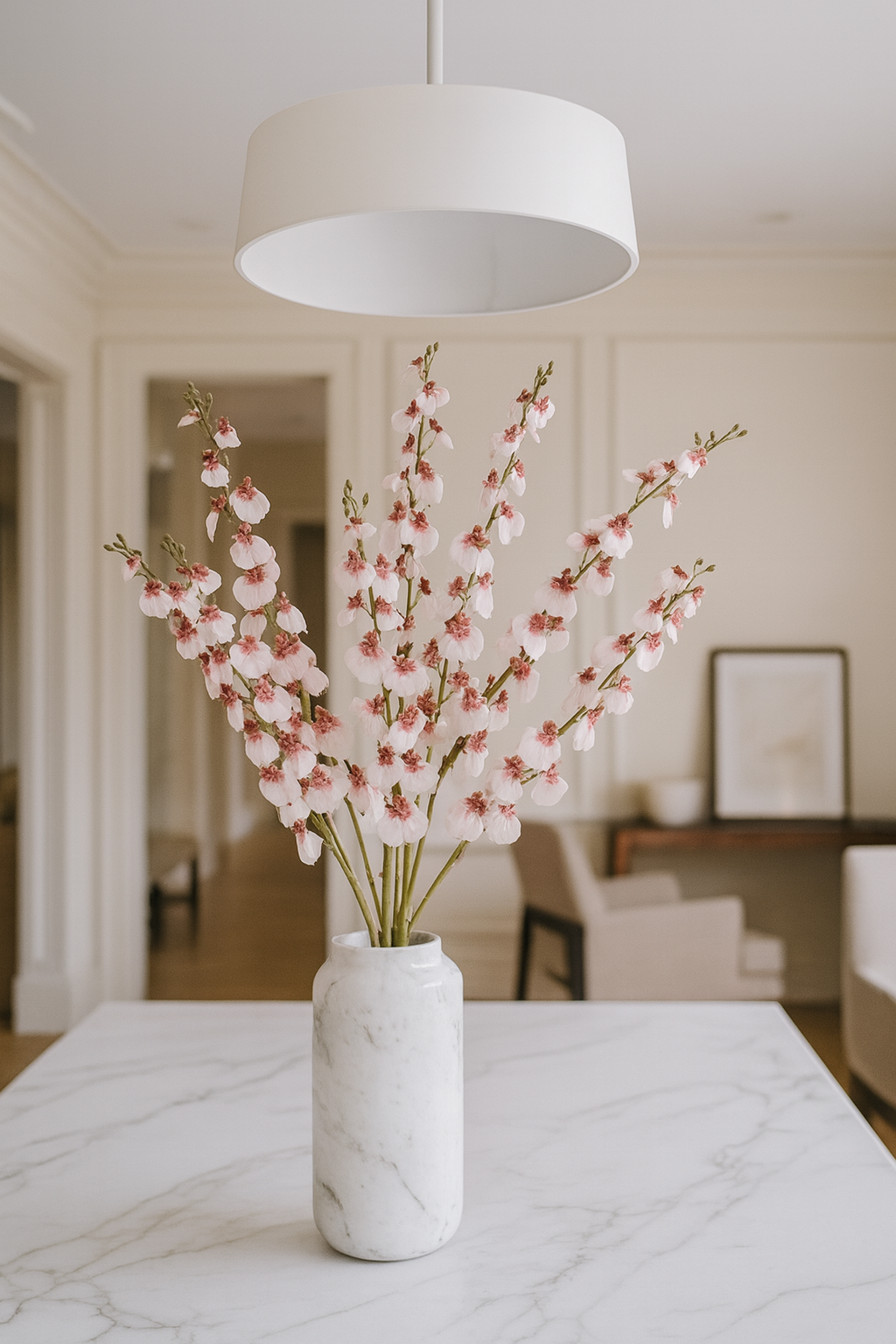 ענף סחלב אונסידיום ורוד 118 ס"מ