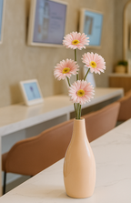 גבעול גרברה ורוד אורך 61 ס"מ