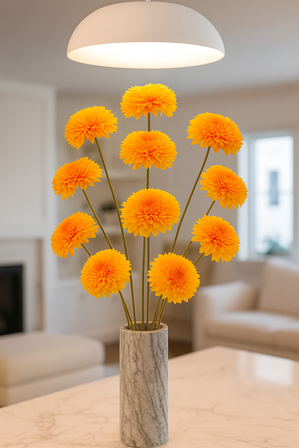 גבעול חמניות צהוב 62 ס"מ