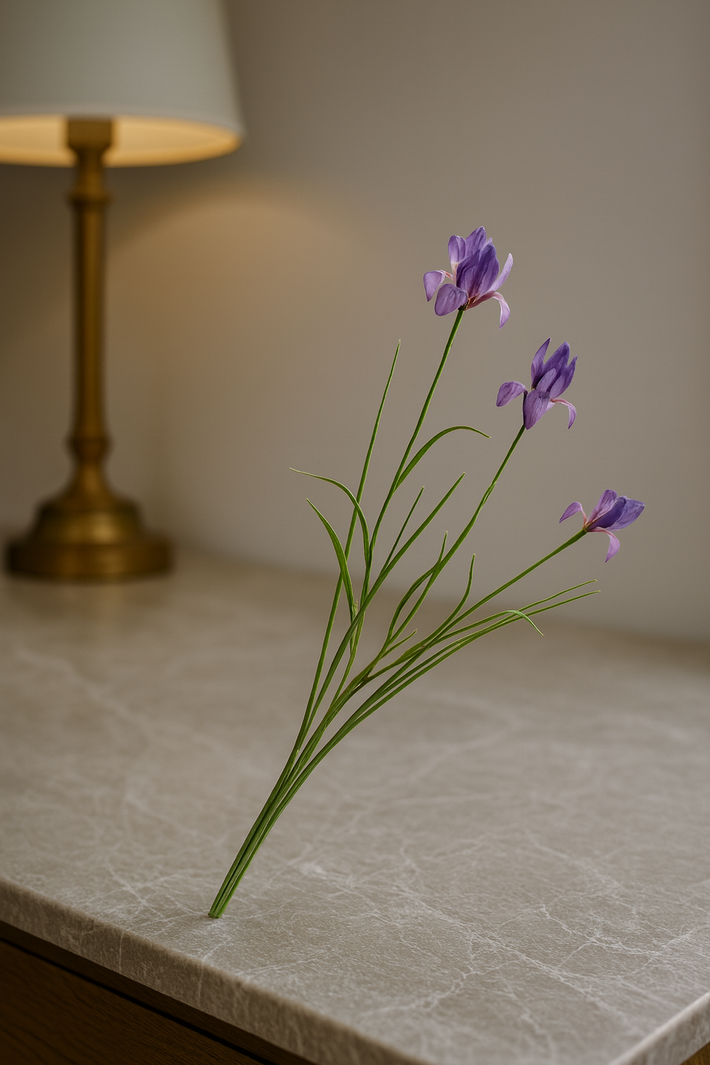 גבעול איריס סגול 71 ס"מ