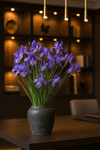 גבעול איריס סגול 71 ס"מ