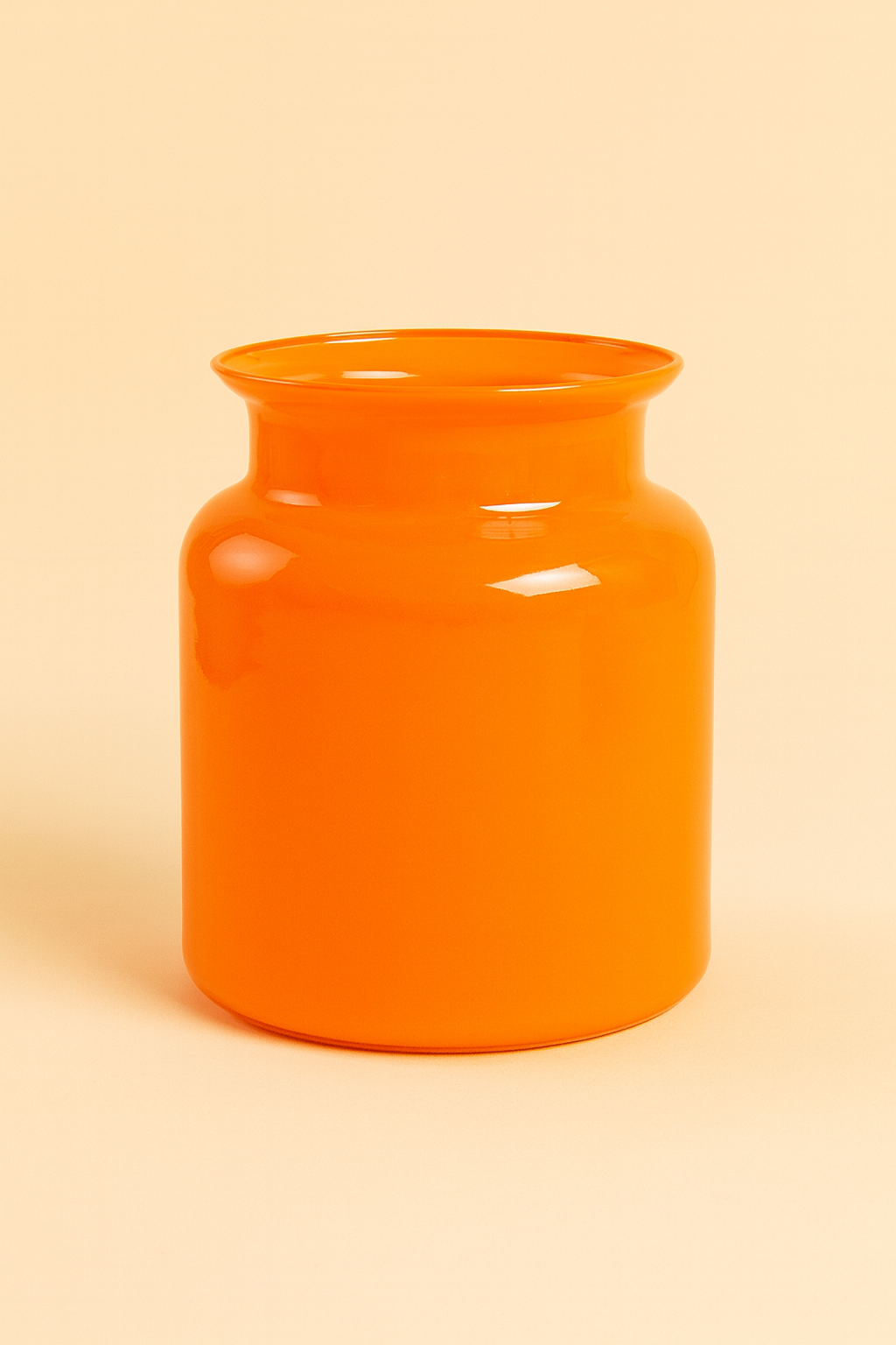 כלי זכוכית כתום  20 ס"מ