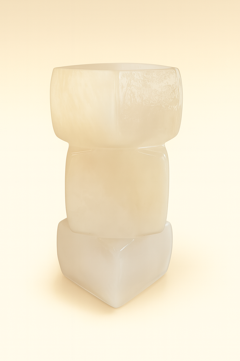 כלי 3 קוביות קרם 22 ס"מ