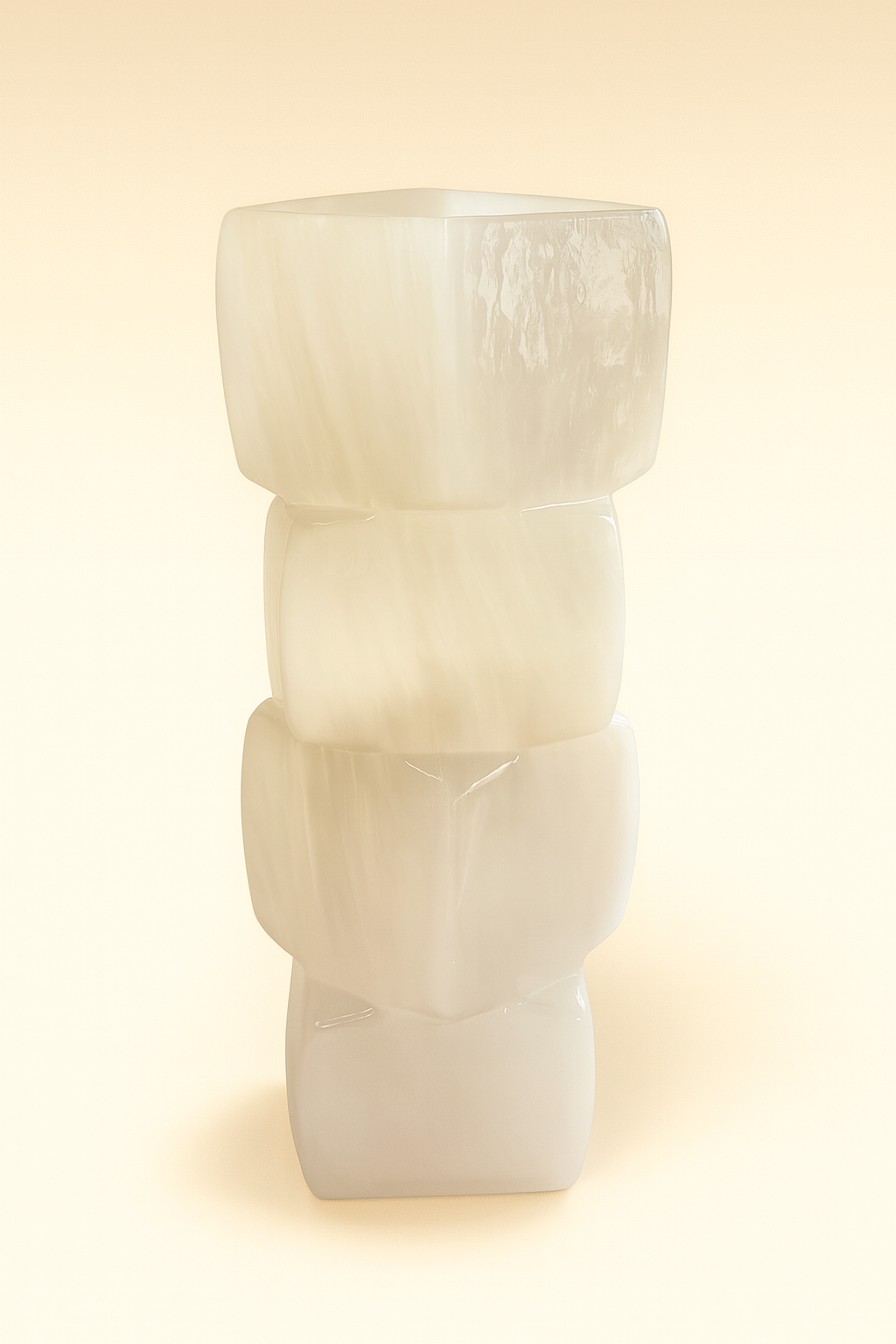 כלי 4 קוביות קרם 30 ס"מ