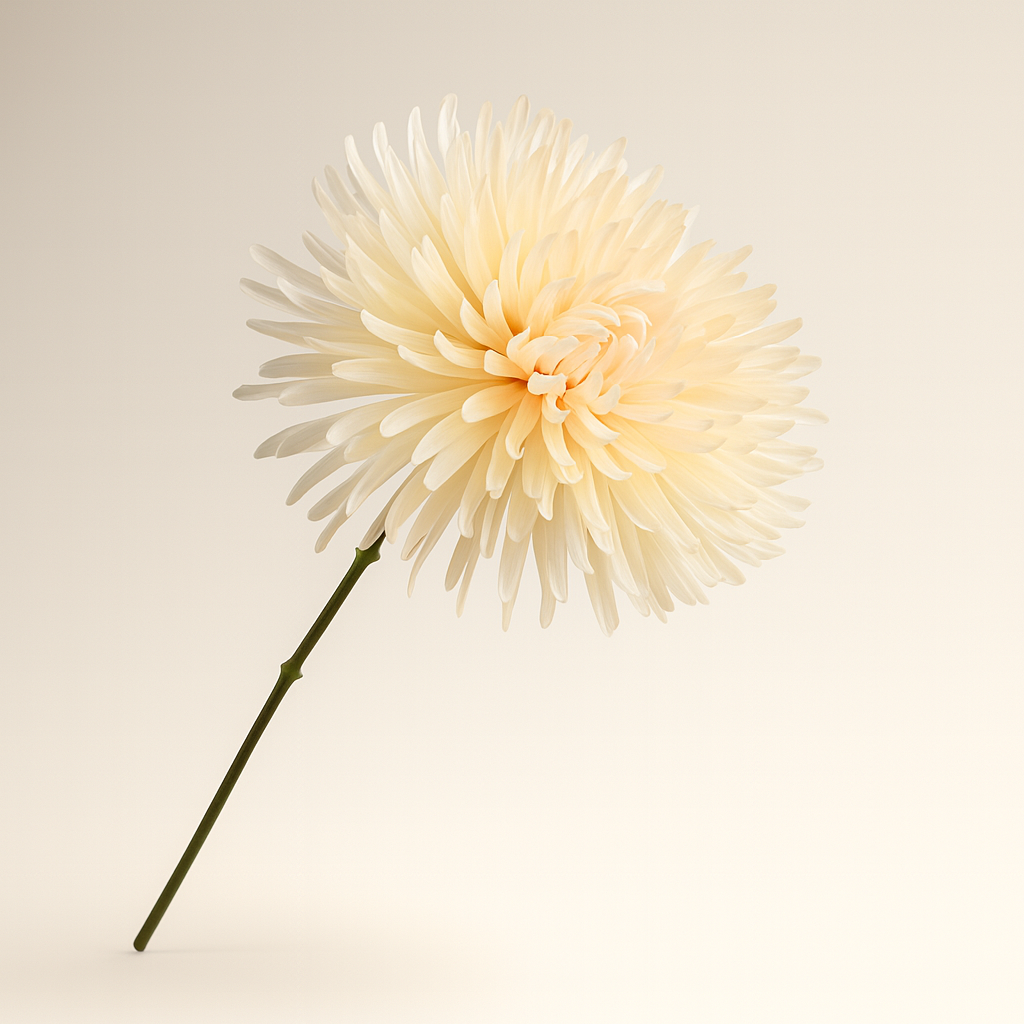 דליה קרם גדולה