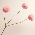 ענף דליה ורוד/קרם 65 ס"מ