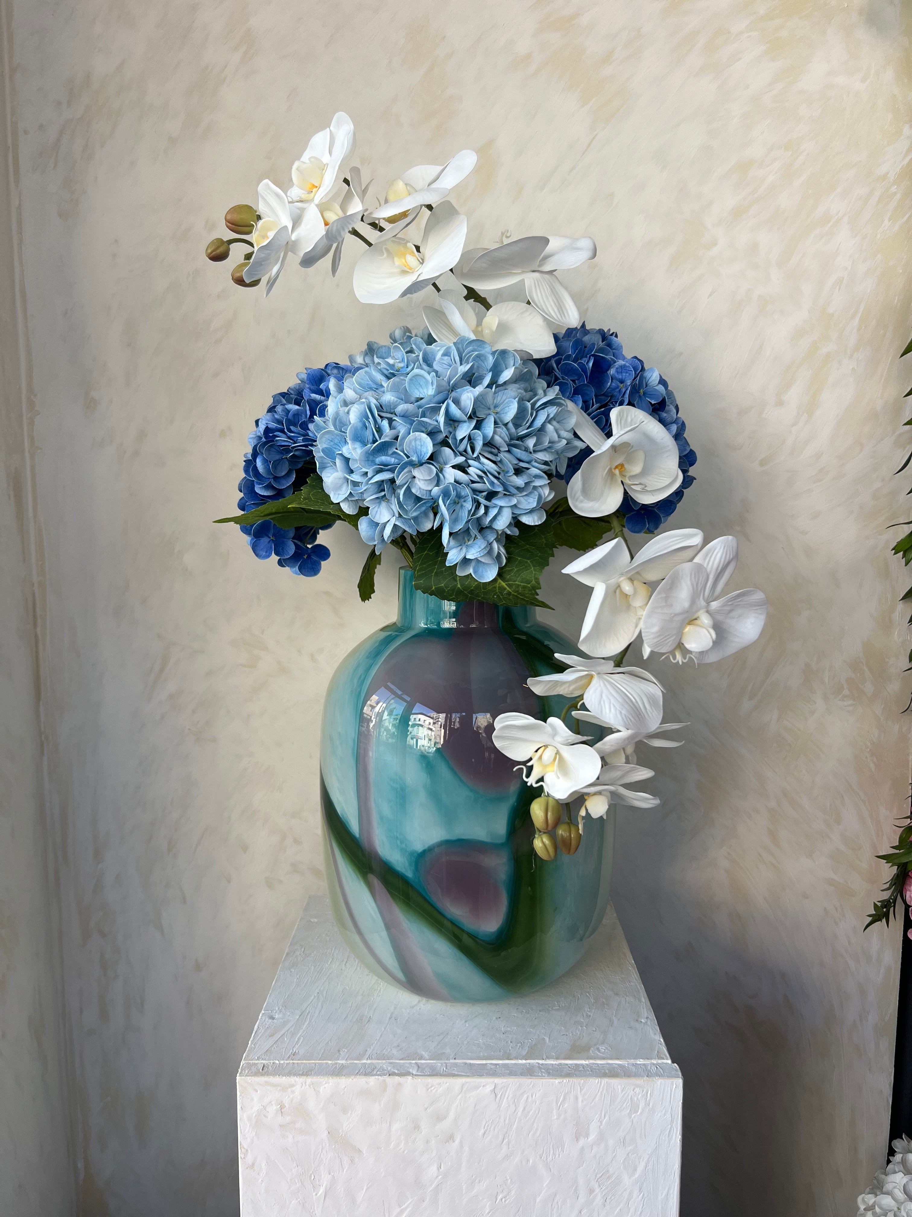 אומנות עם כחולים