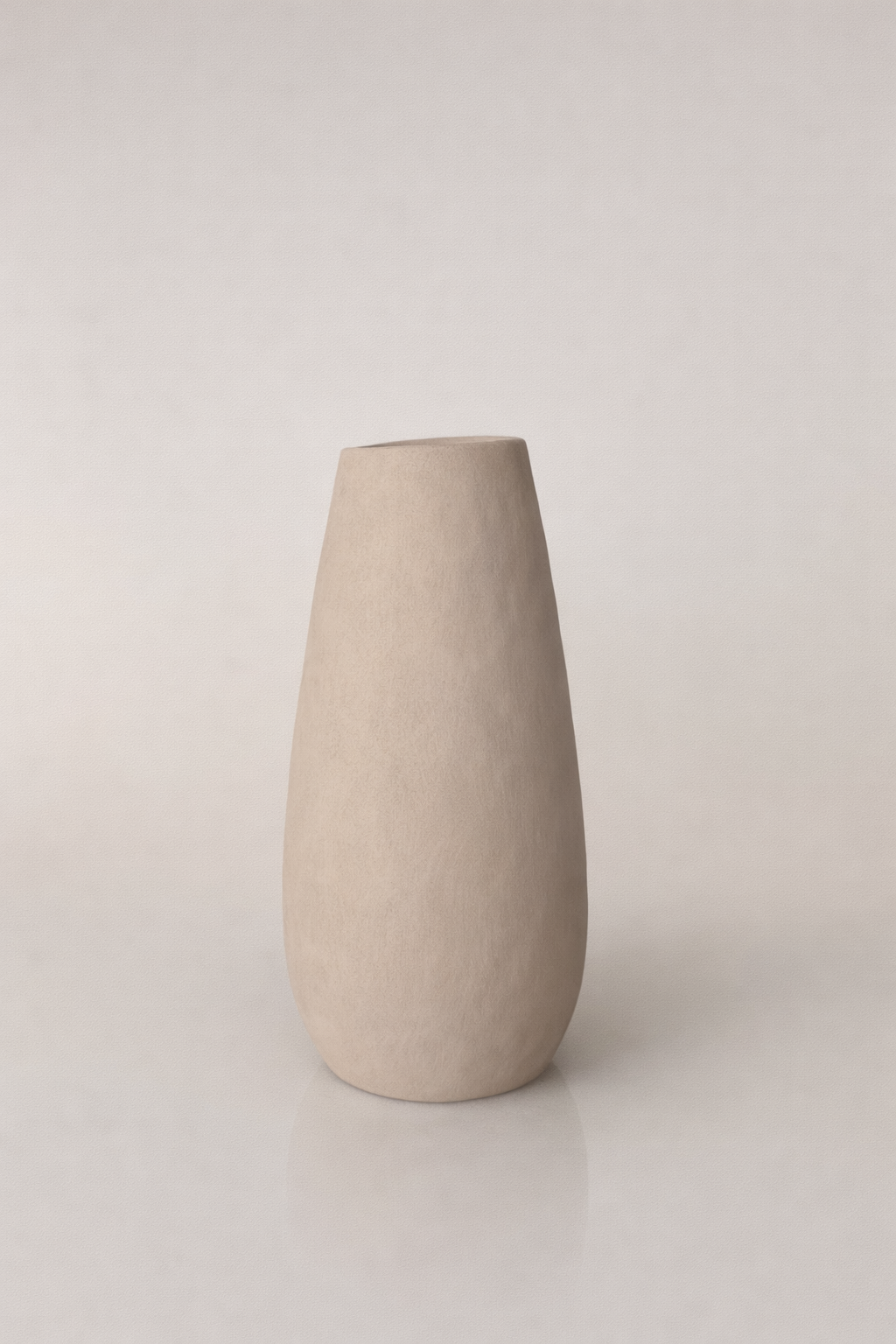 אגרטל צר - צבע חול