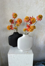 אגרטל מלבן לבן