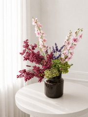 סידור פרחי משי גן סוד