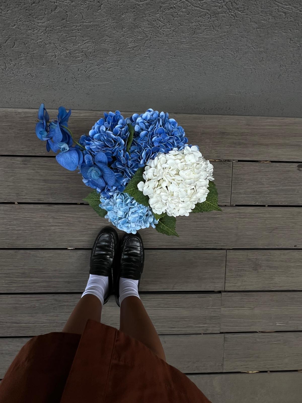 כחול, תכלת ולבן