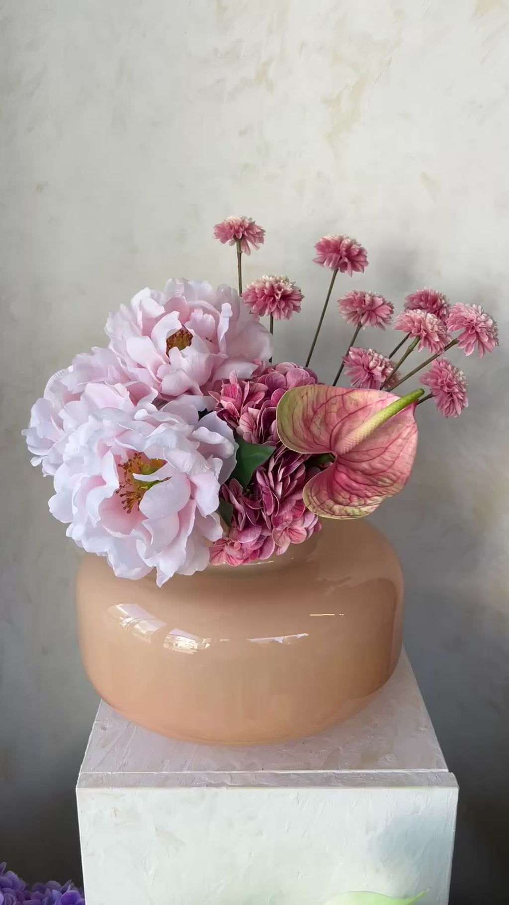 פסטל ורוד נמוך